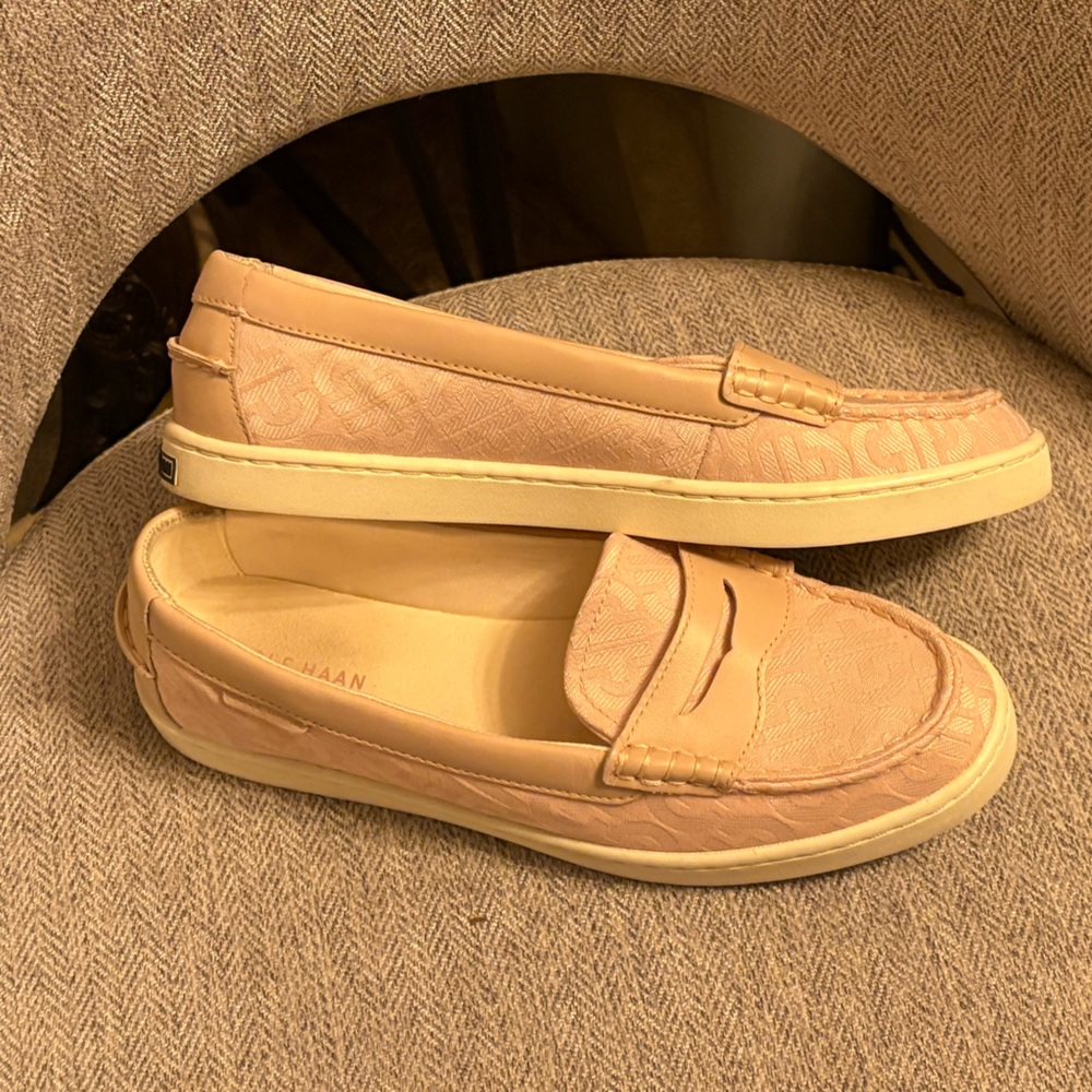 Cole Haan Pale Pink Loafers